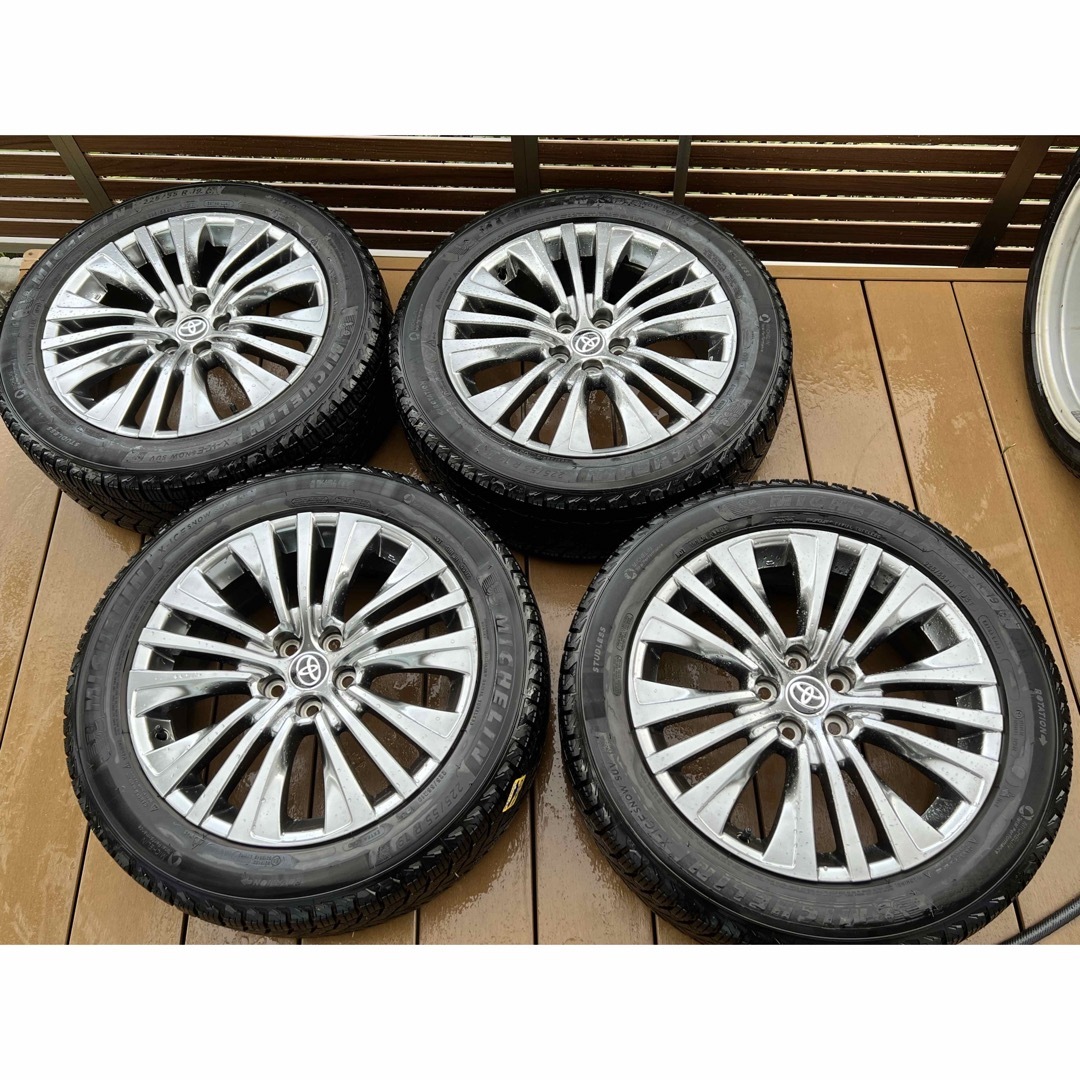 ﾐｼｭﾗﾝX-ICE SNOW SUV225/55R19 80ﾊﾘｱｰ純正ﾎｲﾙ