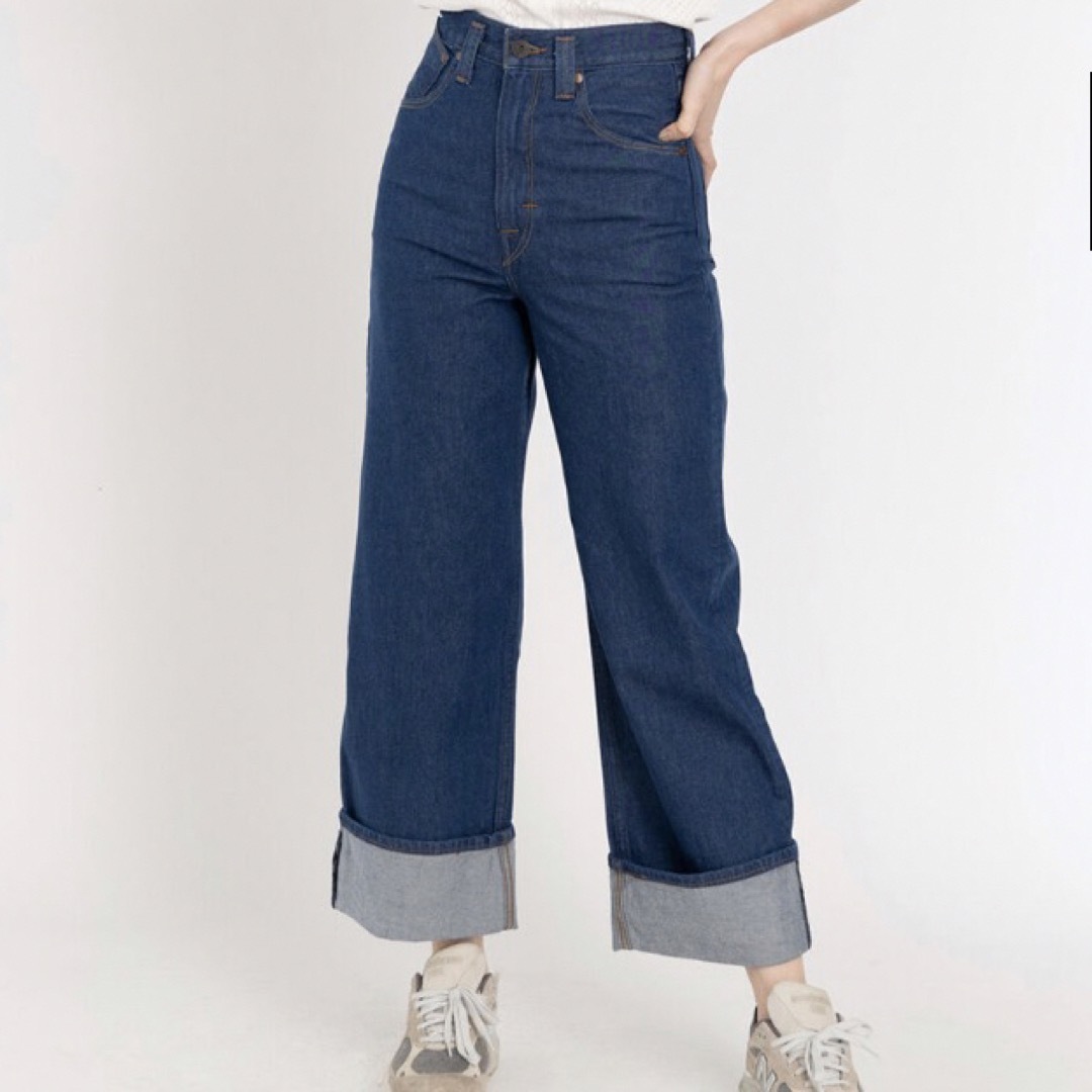 Levi's(リーバイス)のLR HIGH LOOSE CUFFED PINE GULCH CREEK レディースのパンツ(デニム/ジーンズ)の商品写真