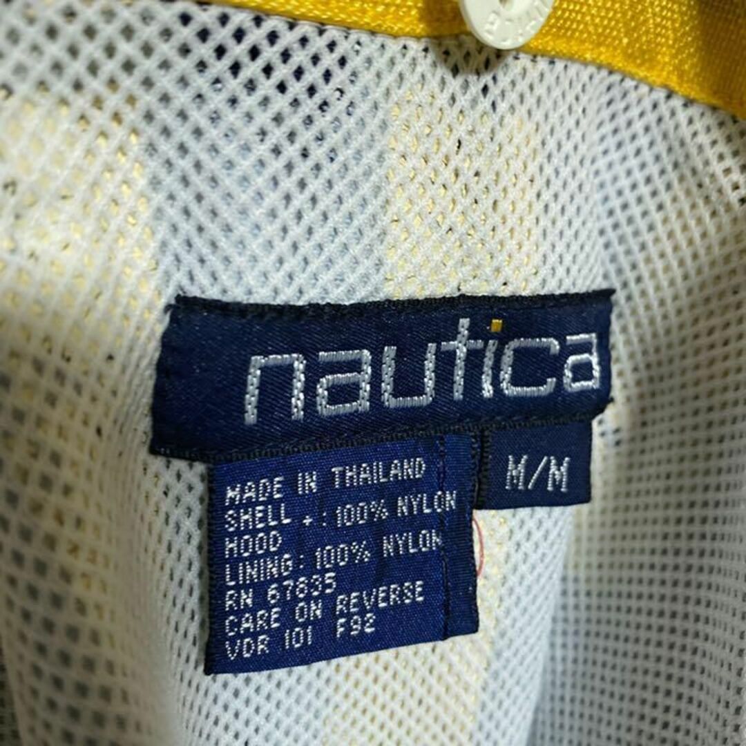 ノーティカ 2wayジャケット アウター Mサイズ ネイビー ロゴ USA