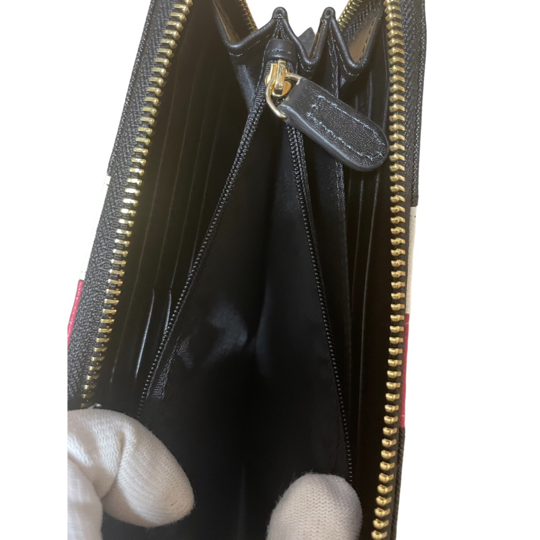 Vivienne Westwood - Vivienne Westwood 長財布 ストライプ ブラック