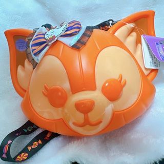 上海ディズニー　ハロウィン新作　リーナベルかぼちゃぬいぐるみショルダーバッグ