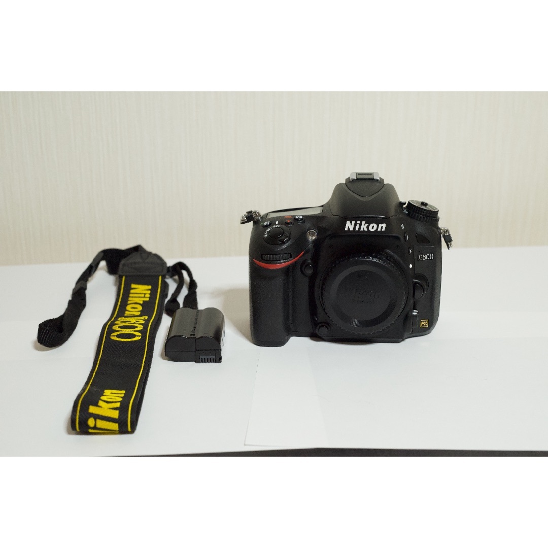 美品 Nikon ニコン D600 ボディ　ショット数 7804