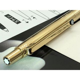 モンブラン(MONTBLANC)の稀な未使用保管品！★金運上昇アイテム総金張りSライン・モデル2947★モンブラン(ペン/マーカー)