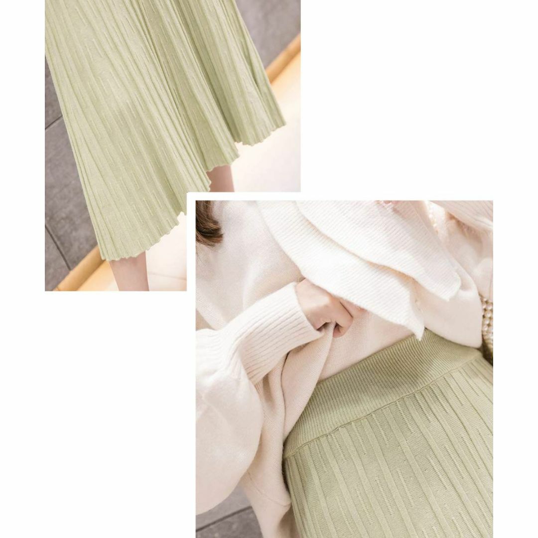 【色: ブラウン】[BIG VALLEY] [ビッグバレー] スカート ニット  レディースのファッション小物(その他)の商品写真