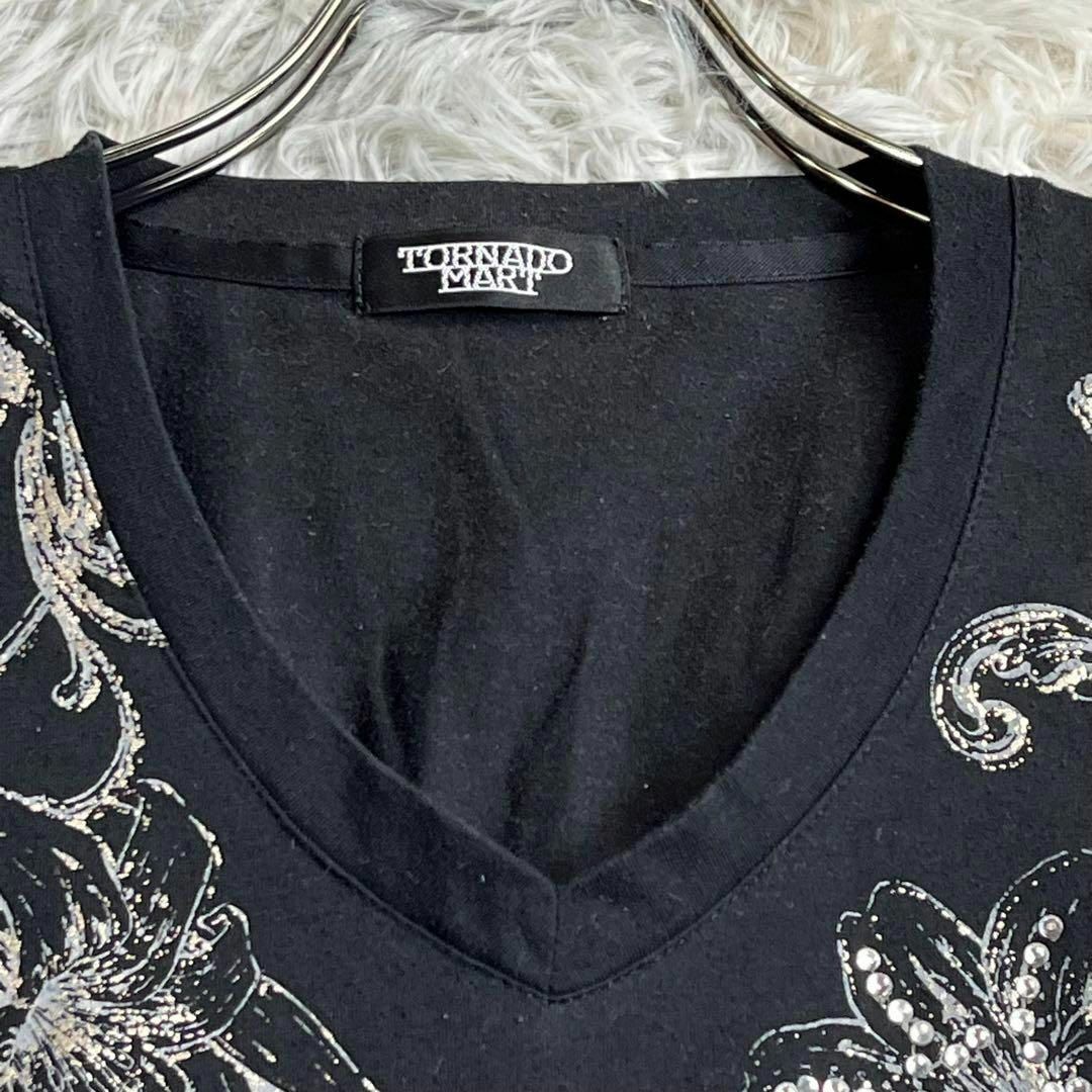 TORNADO MART(トルネードマート)の【トルネードマート】　ビジュープリントTシャツ　Ｍ　メンズ　半袖　高級品　廃盤品 メンズのトップス(Tシャツ/カットソー(半袖/袖なし))の商品写真