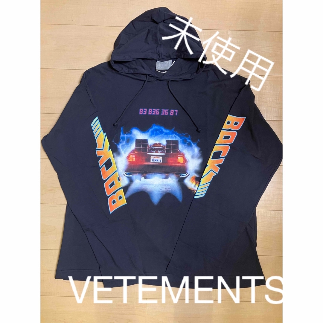 新品未使用　VETEMENTS パーカー　S | フリマアプリ ラクマ