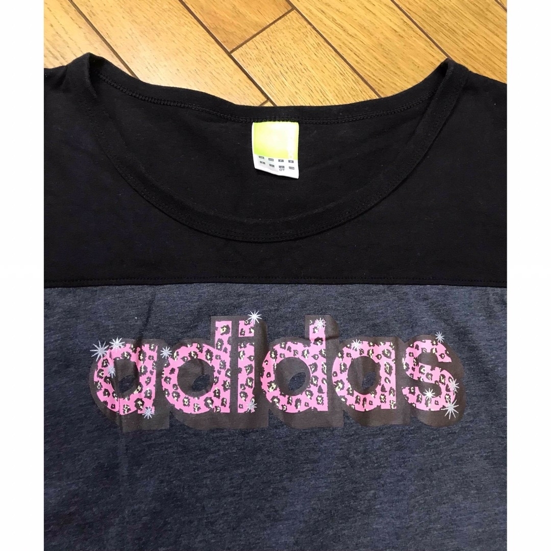 adidas(アディダス)の☆adidas☆ レディース スポーツt シャツ／七分袖トップス（XLサイズ） レディースのトップス(Tシャツ(長袖/七分))の商品写真