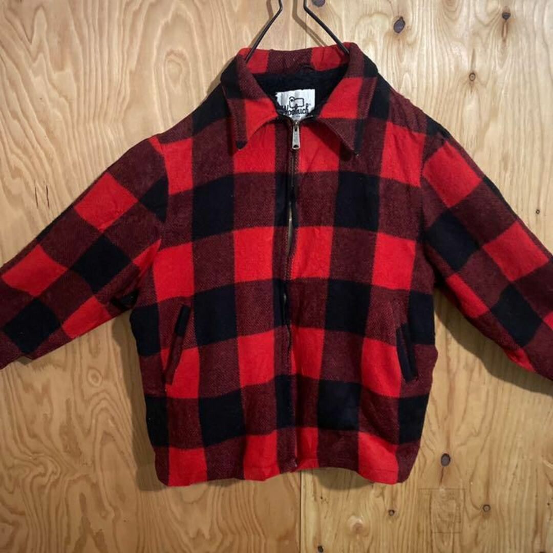 WOOLRICH - ウールリッチ USA古着 70s ウール ジャケット チェック