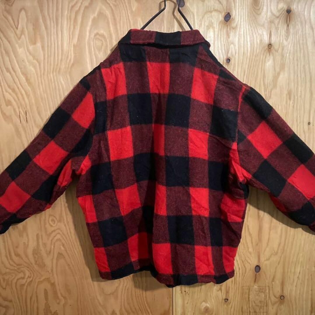 WOOLRICH - ウールリッチ USA古着 70s ウール ジャケット チェック