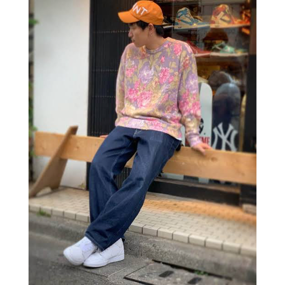 SUPREME Printed Floral Angora Sweater XL - ニット/セーター