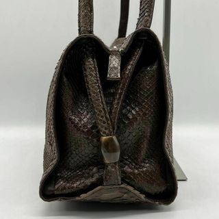 ✨️JRA✨️極美品✨️Python ハンドバッグ ミニボストン 手持ち 手提げ