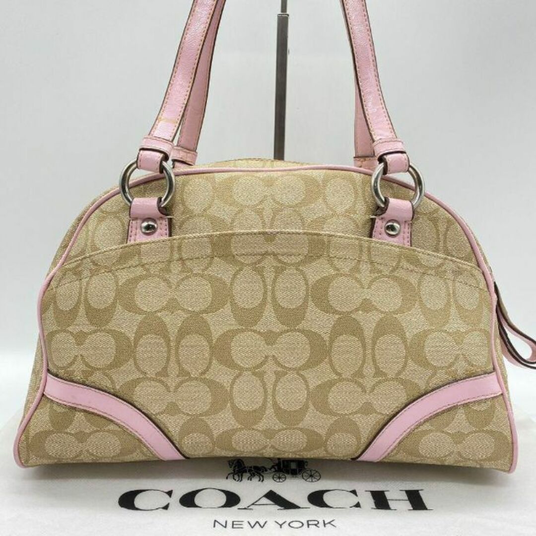 COACH - ✨良品✨COACH コーチ シグネチャー ハンドバッグ ミニ