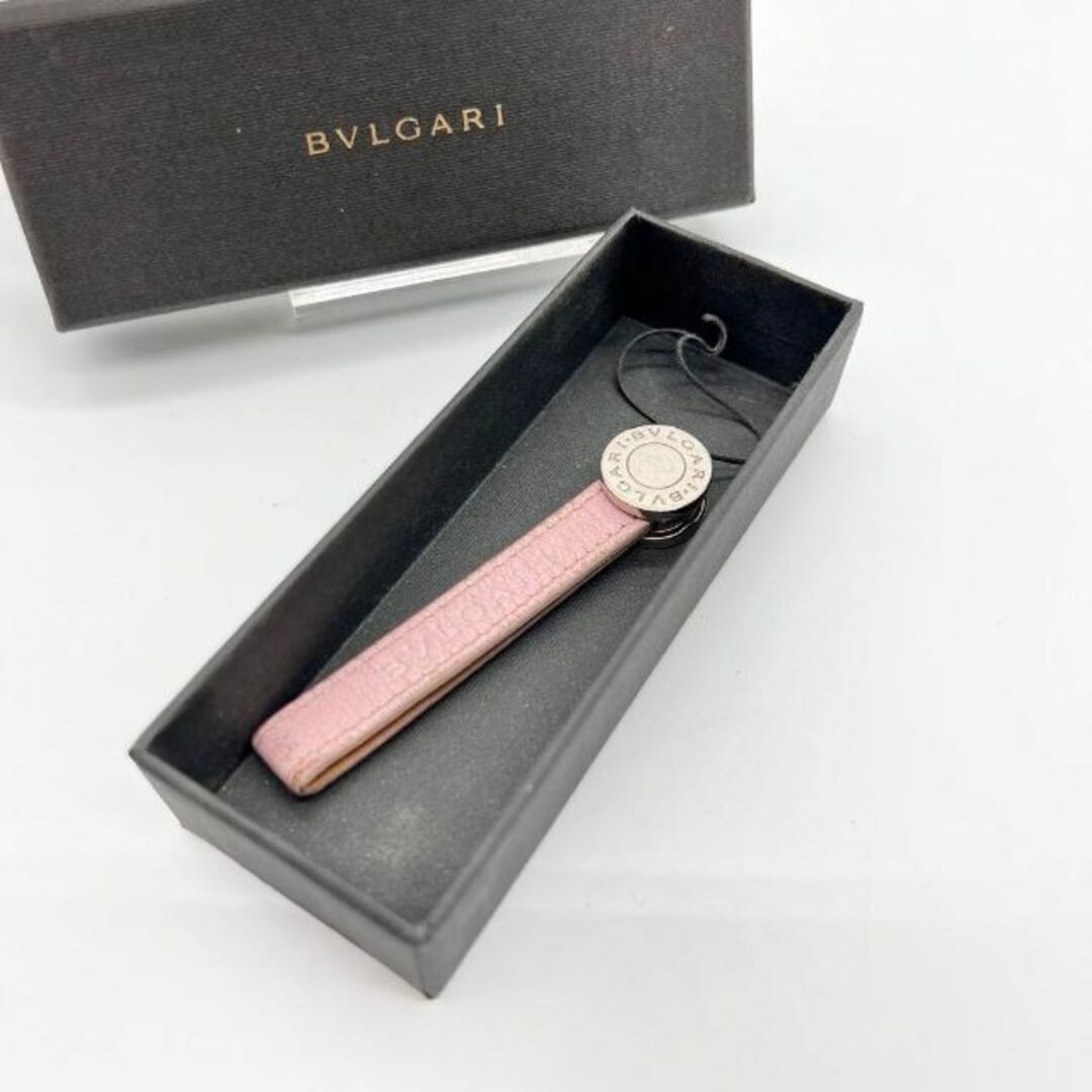 ✨良品✨BVLGARI ブルガリ キーホルダー キーチャーム ピンク