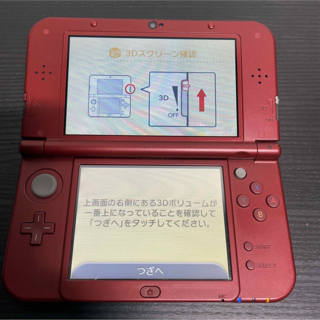 New  ニンテンドー3DSLL 【メタリックレッド】