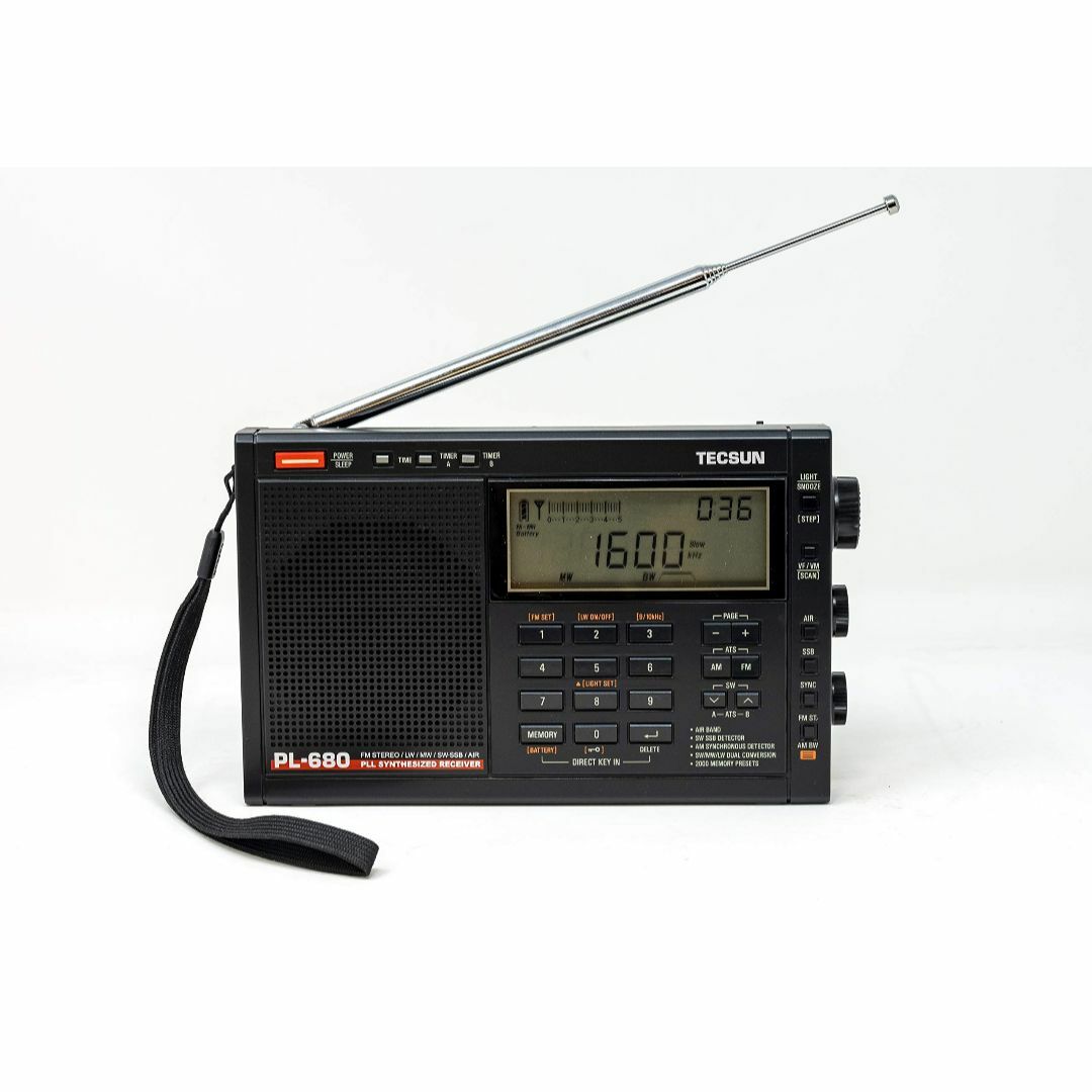 TECSUN PL-680 BCLラジオ 使わないので出品 - オーディオ機器