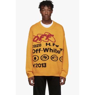 2019 2020 秋冬off-white ニット　セーター