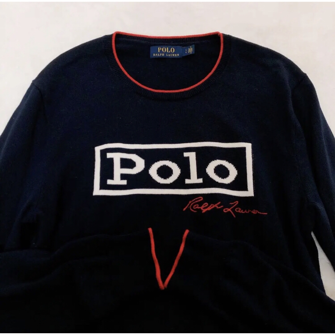 POLO RALPH LAUREN - レア RALPH LAUREN ラルフローレン ロゴ ニット