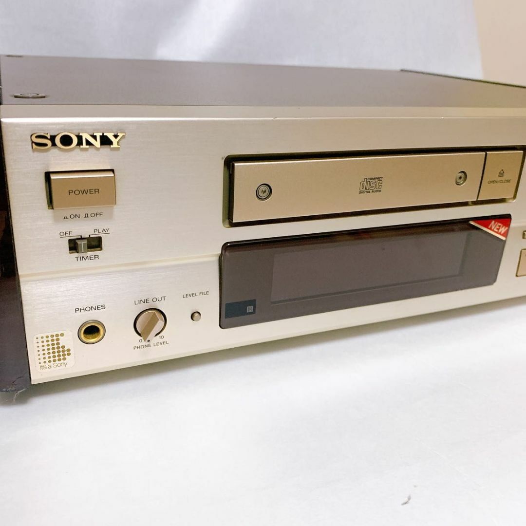 週末セール】【名機】SONY CDP-X555ES CDプレーヤー リモコン付-
