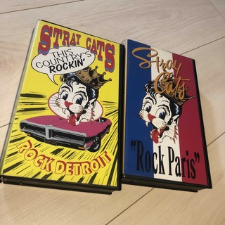 ストレイキャッツ　VHS 2本セット(ポップス/ロック(洋楽))