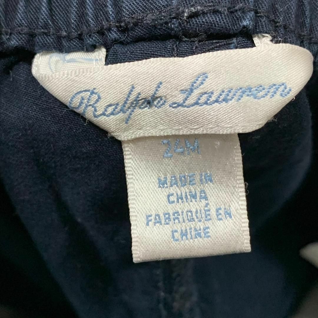 Ralph Lauren(ラルフローレン)のRALPH LAUREN ショートパンツ ハーフパンツ ネイビー 子供 キッズ キッズ/ベビー/マタニティのキッズ服男の子用(90cm~)(パンツ/スパッツ)の商品写真