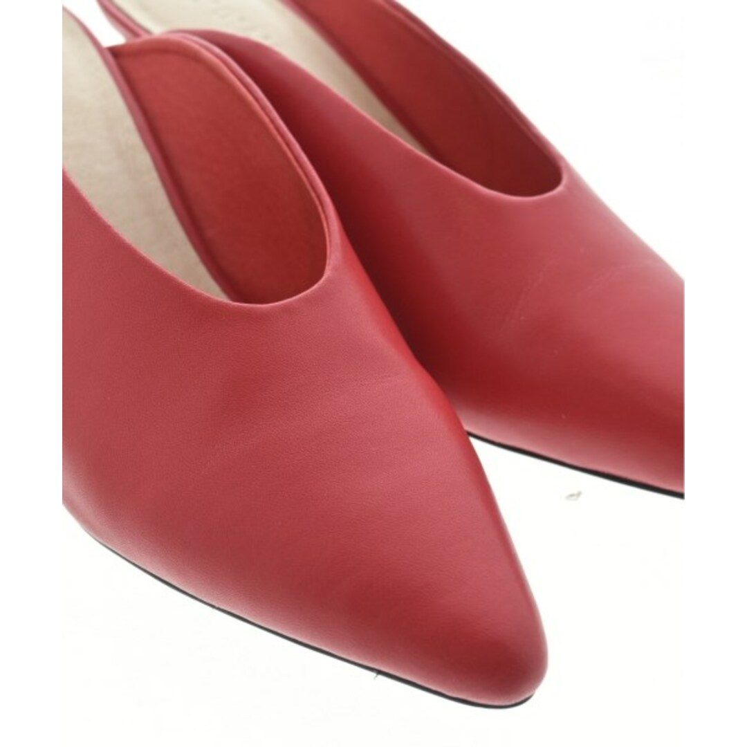 G.V.G.V.(ジーヴィジーヴィ)のG.V.G.V. ジーブイジーブイ パンプス S(22.5cm位) 赤 【古着】【中古】 レディースの靴/シューズ(ハイヒール/パンプス)の商品写真