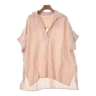 TOUJOURS 綿ローンヘンリーネックブラウス試着