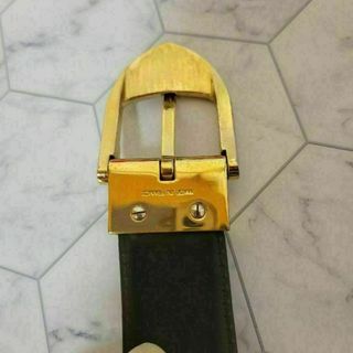 LOUIS VUITTON - ルイヴィトン シンプル ゴールド バックル ベルト