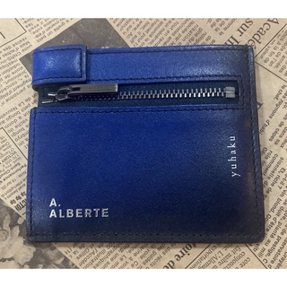 フラップレス 超薄型 財布 ＊ アルベルテ YUHAKU ユハク(折り財布)