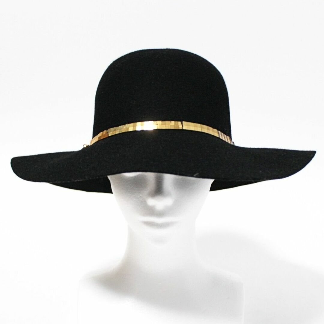 Borsalino(ボルサリーノ)の新品 ボルサリネッテ BY ボルサリーノ 金帯 フェルトハット 約57.5cm レディースの帽子(ハット)の商品写真