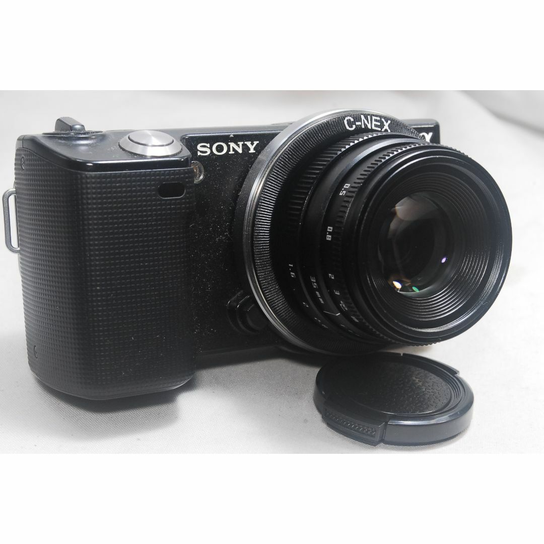 SONY(ソニー)のSONY αEマウント Cマウントレンズ 35mm F1.6 ブラック スマホ/家電/カメラのカメラ(その他)の商品写真