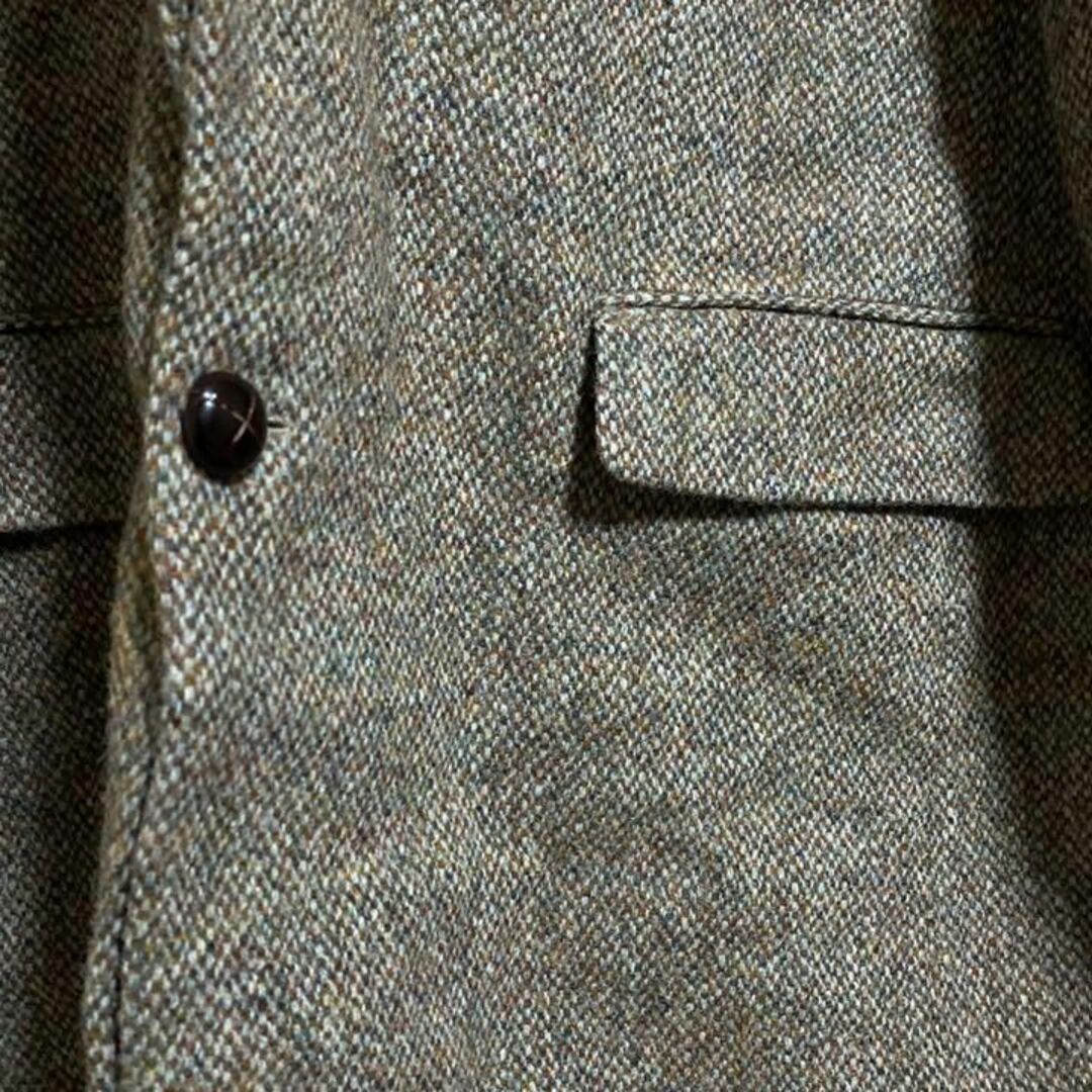 Harris Tweed - ハリスツイード ウール テーラード ジャケット