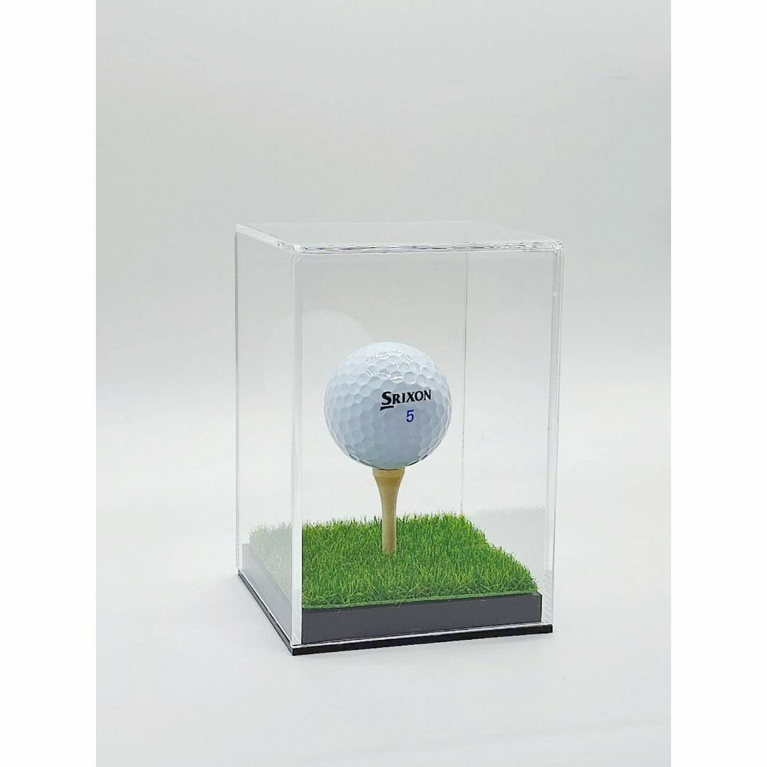 有道無類 ゴルフボールディスプレイケース 防塵 保護 展示 アクリル製 透明ケー | フリマアプリ ラクマ