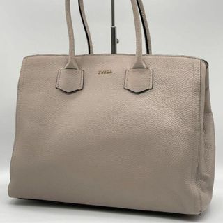 ✨極美品✨FURLA フルラ アルバ ハンドバッグ トートバッグ ベージュフルラ