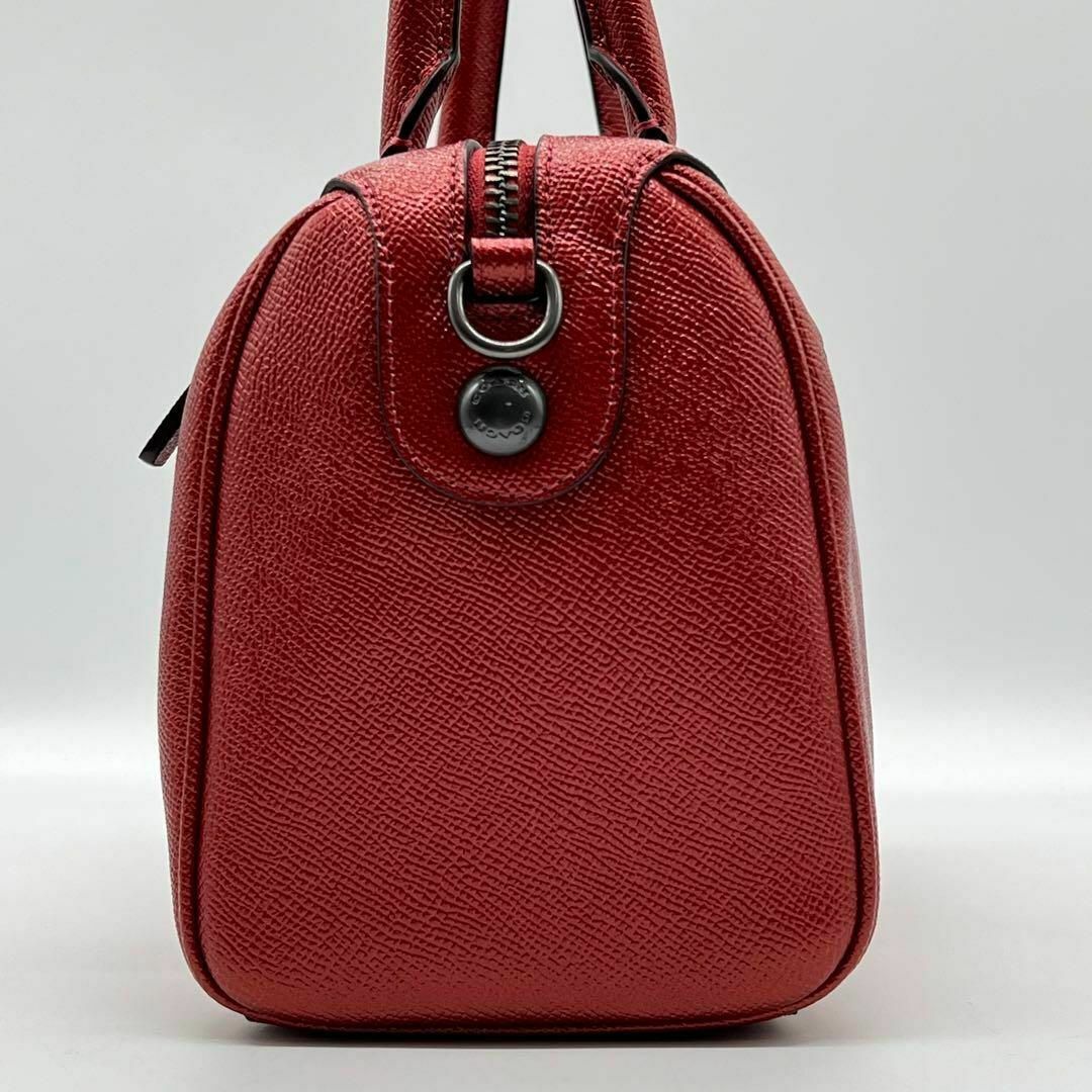 ✨️極美品✨COACH コーチ ミニ ベネット 2way ハンドバッグ レッド-