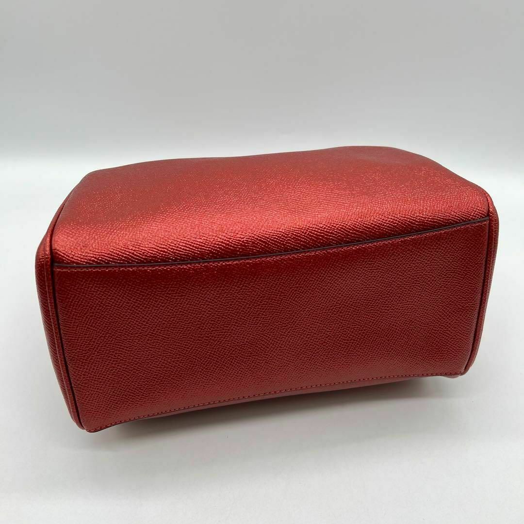✨️極美品✨COACH コーチ ミニ ベネット 2way ハンドバッグ レッド-