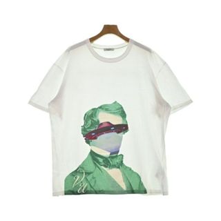 ヴァレンティノ(VALENTINO)のVALENTINO ヴァレンティノ Tシャツ・カットソー XXL 白 【古着】【中古】(Tシャツ/カットソー(半袖/袖なし))