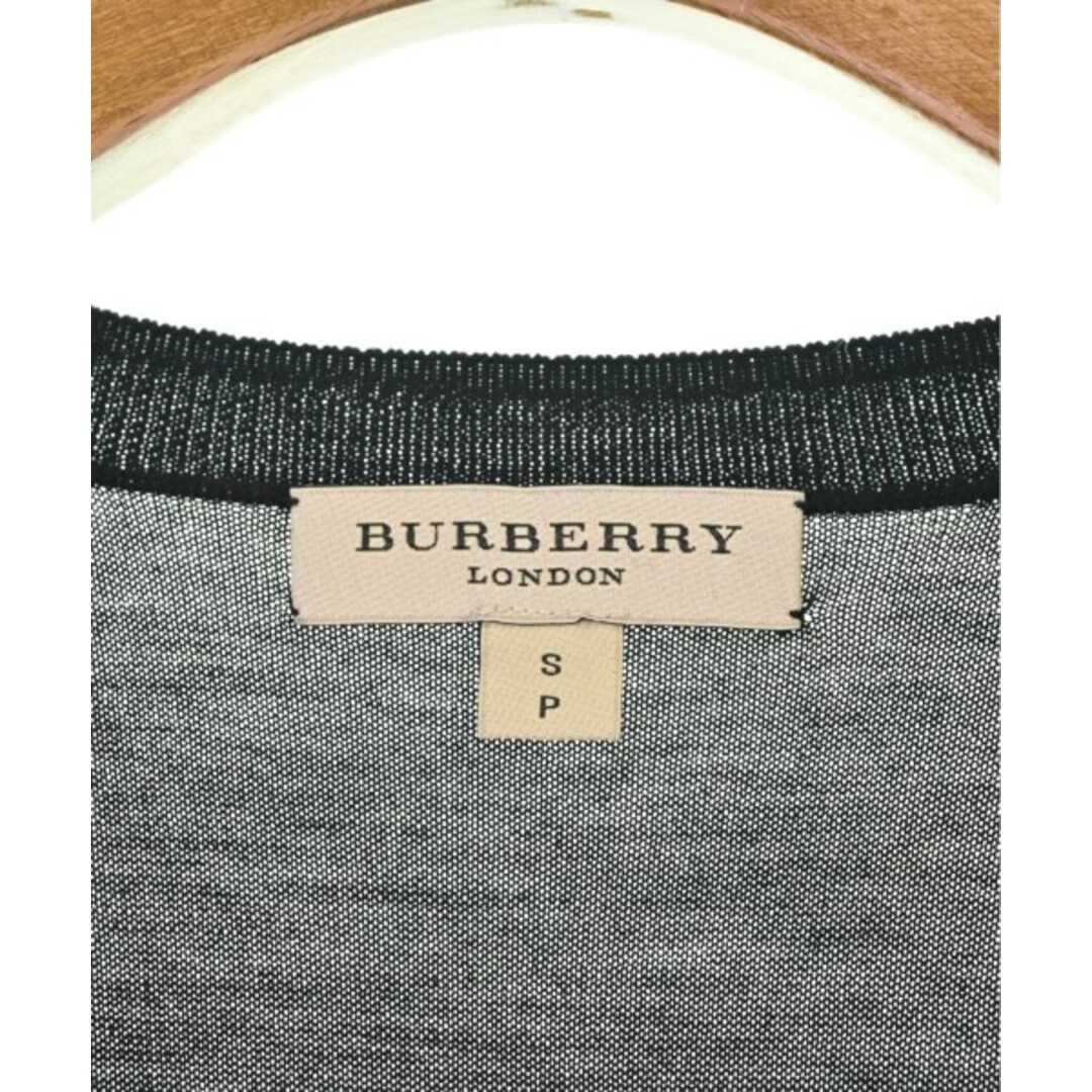 BURBERRY(バーバリー)のBURBERRY バーバリー ニット・セーター S 黒 【古着】【中古】 メンズのトップス(ニット/セーター)の商品写真