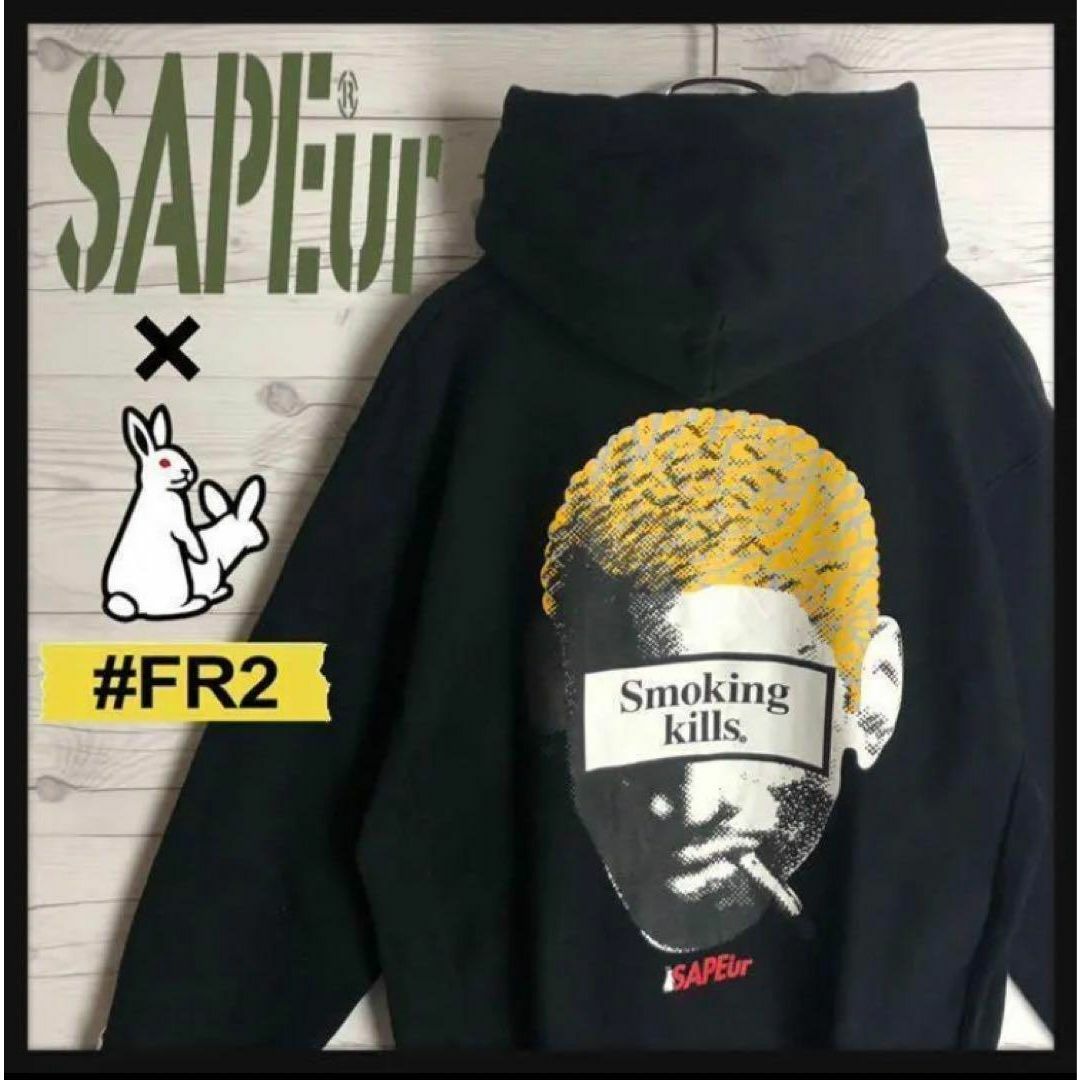 FR2×SAPEur®限定コラボパーカー ロッドマン