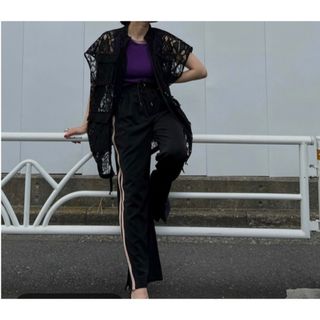 アメリヴィンテージ(Ameri VINTAGE)のameri vintage  SIDE LINE FLARE PANTS(カジュアルパンツ)