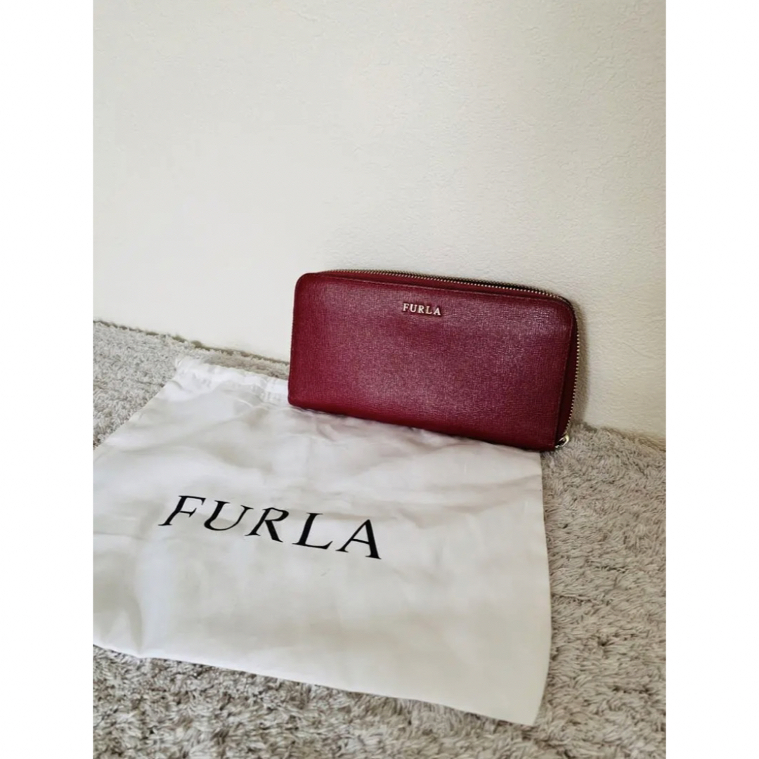 ✨美品✨【正規品】 FURLA フルラ 長財布 赤 バビロン