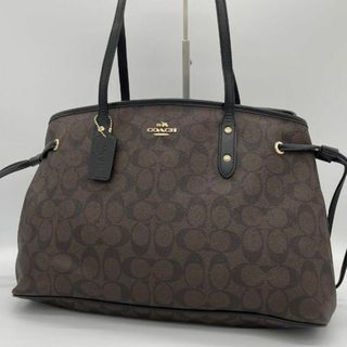 コーチ(COACH) シグネチャー トートバッグ(レディース)(ゴールド/金色