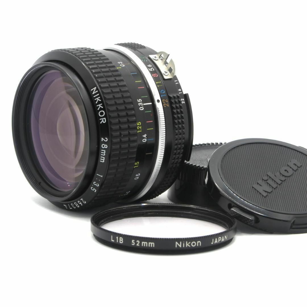 ニコン FE／Ai NIKKOR 28mm f3.5 整備済