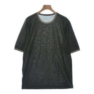 ルイヴィトン(LOUIS VUITTON)のLOUIS VUITTON ルイヴィトン Tシャツ・カットソー L 茶 【古着】【中古】(Tシャツ/カットソー(半袖/袖なし))