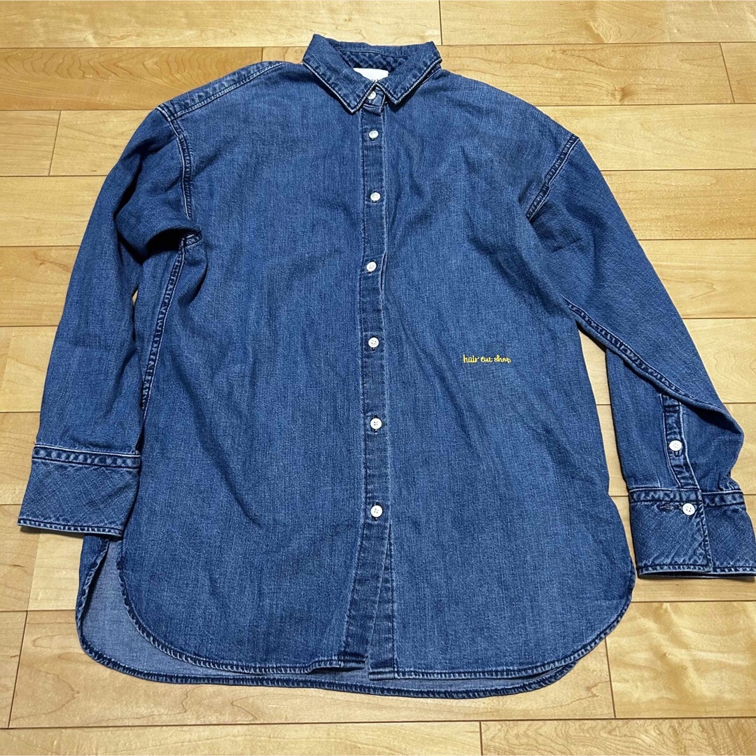 upper hights - アッパーハイツ THE ELINE デニムシャツ KAI1の upper hights - アッパーハイツ THE ELINE デニムシャツ KAI1の