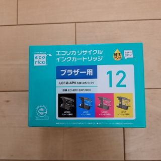 エコリカ製インク LC12-4PK 互換(PC周辺機器)