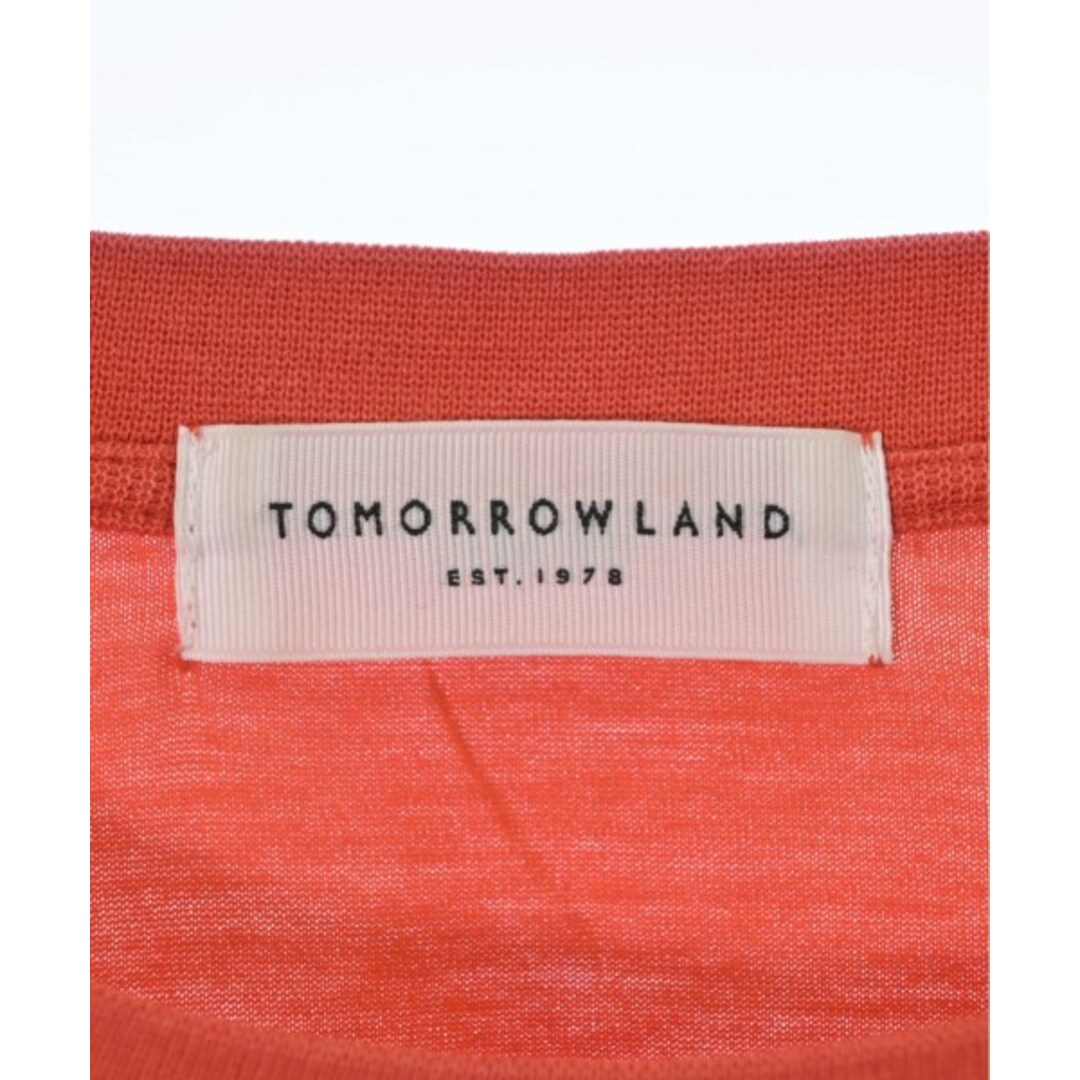 TOMORROWLAND(トゥモローランド)のTOMORROWLAND トゥモローランド Tシャツ・カットソー L 赤 【古着】【中古】 メンズのトップス(Tシャツ/カットソー(半袖/袖なし))の商品写真