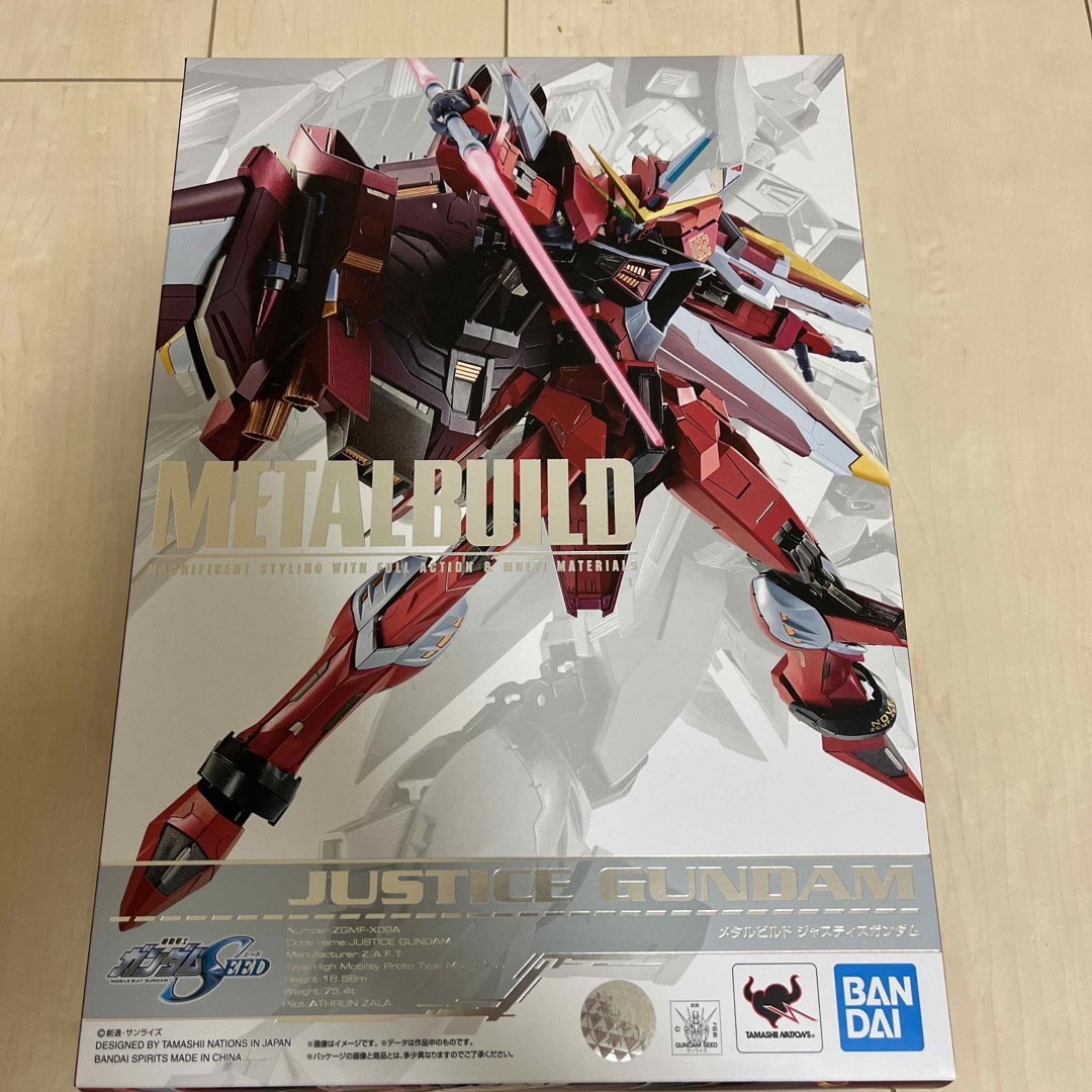 メタルビルド　ジャスティスガンダム　新品未開封フィギュア