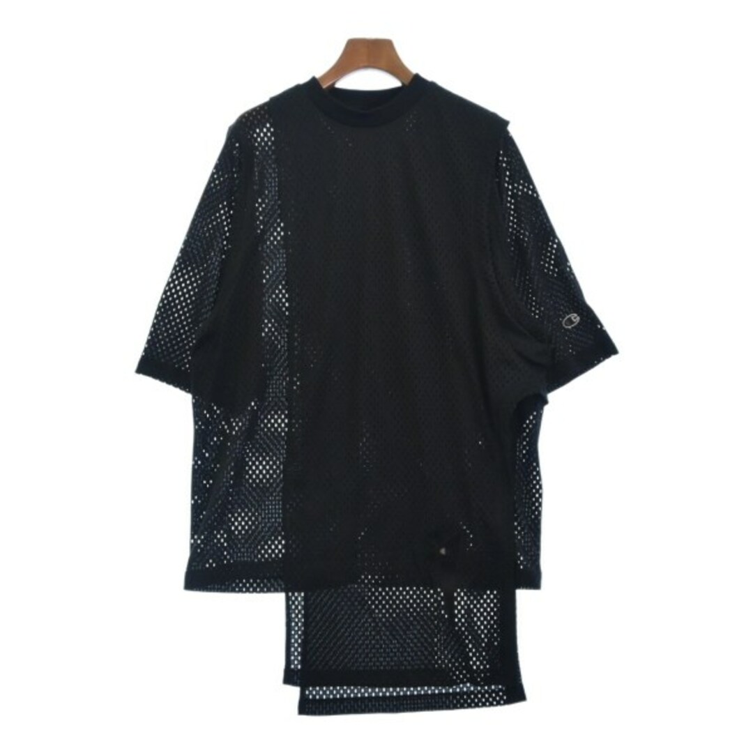 Rick Owens リックオウエンス Tシャツ・カットソー L 黒あり光沢