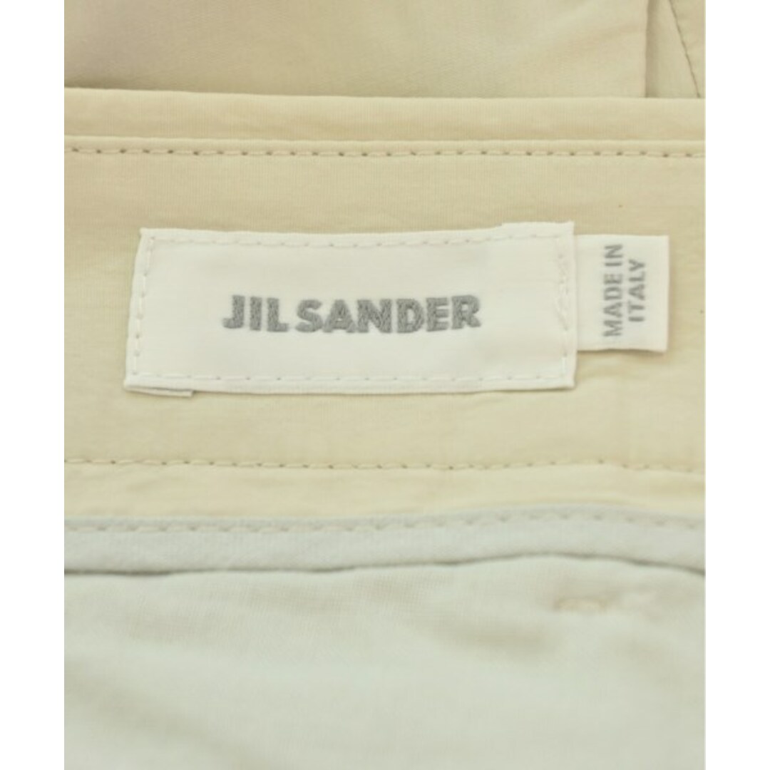 あり外ポケット4透け感JIL SANDER ジルサンダー スラックス 46(M位) ベージュ