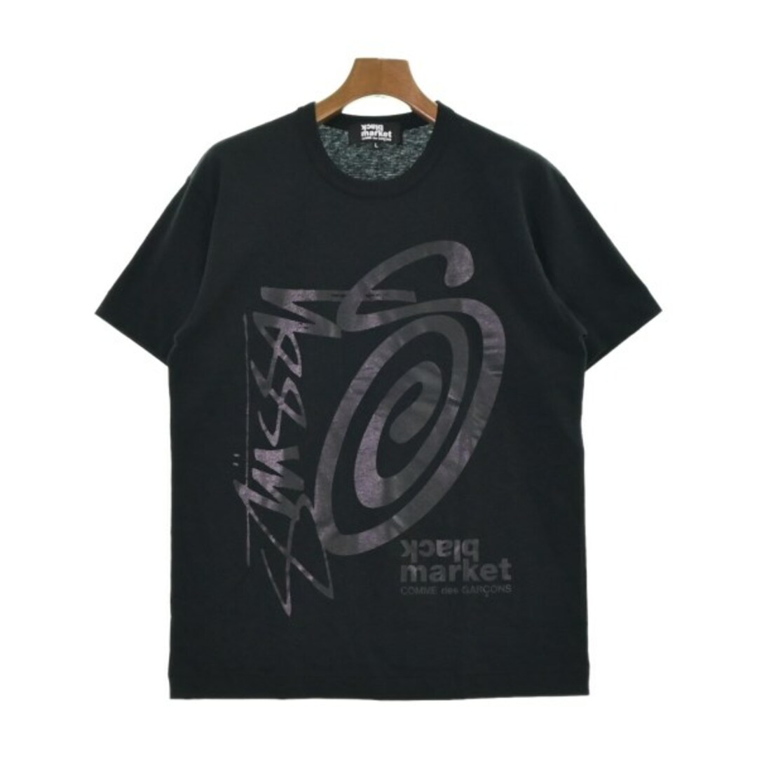 COMME des GARCONS Tシャツ・カットソー L 黒なし透け感